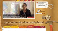 Desktop Screenshot of formaciontecnicabolivia.org